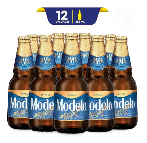 Cerveza Edición Limitada Modelo Trigo, 12 Botellas De 355ml