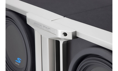 Imagen 6 de 9 de Junta De Cajas De Subwoofer 10 Pulgadas Doble Alpine Ktx-h10