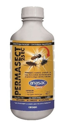 Permasect 25 Ec  Permetrina (1 Lt)