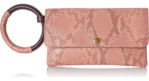 Bolsa  Fossil Slg1424556 Rosado Snake