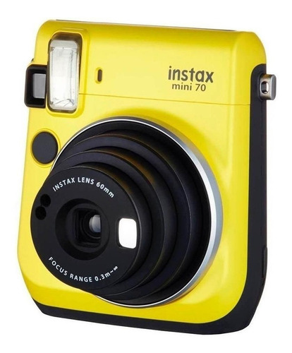 Imagen 2 de 4 de Cámara instantánea Fujifilm Instax Mini 70 canary yellow