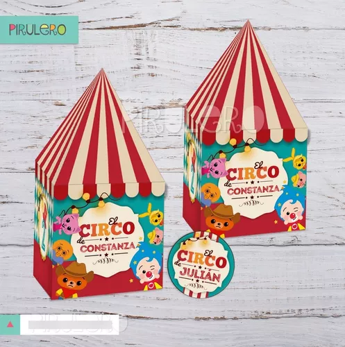 Kit Imprimible circo payaso PlimPlim - decora tu cumple