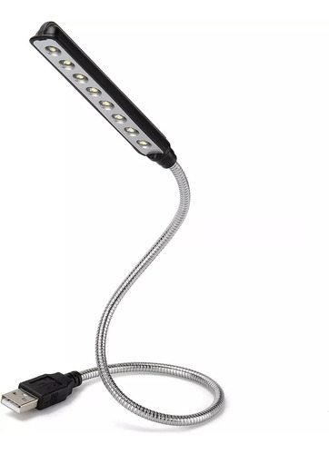 Lámpara Led  Mini Para Portátil Flexible Usb Con Luz Led