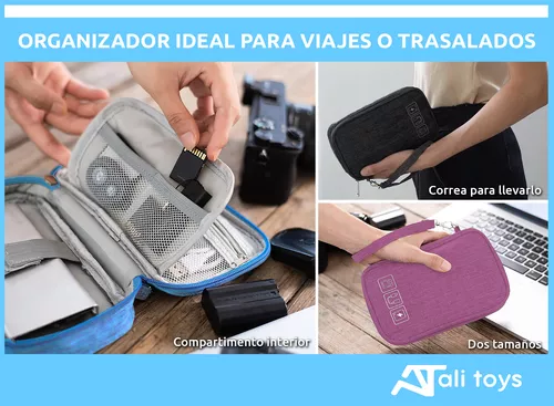 Organizador de Cables, Cargadores Ideal Para Viaje