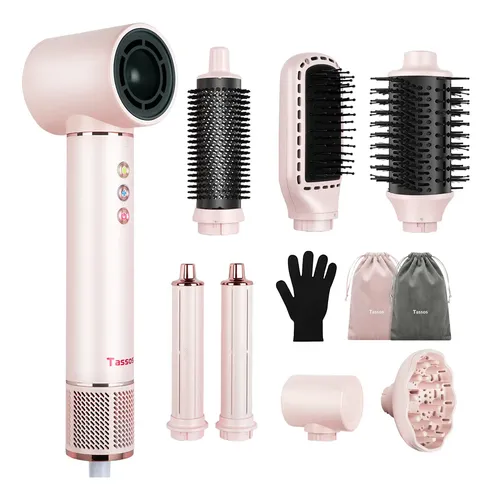 Secador De Cabelo Tassos Supersonic Íons Escova Modeladora
