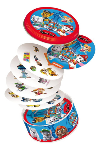 Spot It Paw Patrol Dobble Cartas - Juego De Mesa