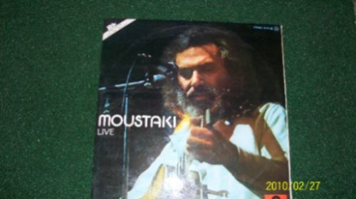 George Moustaki Live Vinilo Edicion Doble Made In España