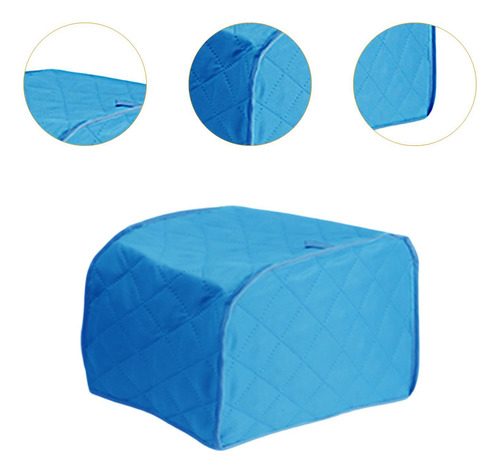 Capa Protetora Contra Poeira Para Máquina De Pão, Azul