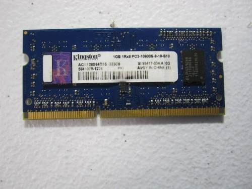 Memoria RAM  1GB 1 Kingston ACR128X64D3S1333C9