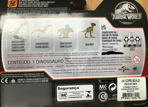 Figuras Jurassic World Fallen Kingdom, Herrerasaurus