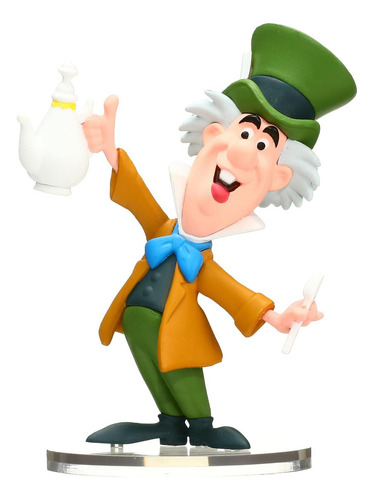 Figurita Sombrerero Loco Disney 7.8 Cm Pvc Medicom Toy