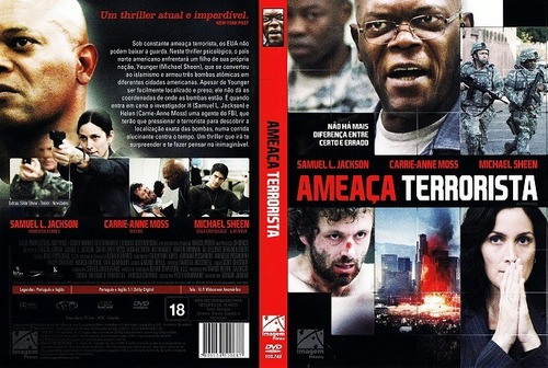 Ameaca Terrorista Dvd Original Lacrado