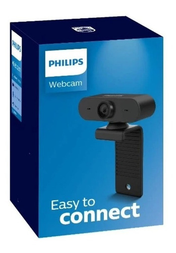 Cámara web Philips SPL6506BM Full HD 30FPS color negro