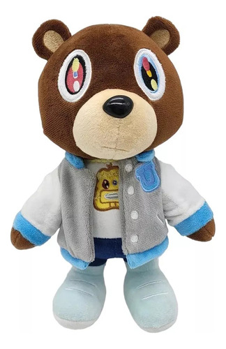 Osito Oso De Peluche Kanye Teddy Bear Con Ropa Modelos 25 Cm