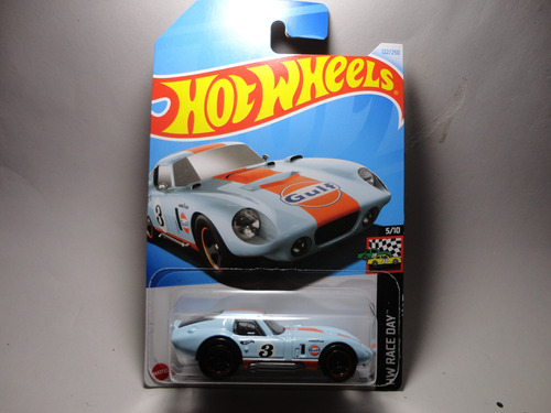 Hot Wheels Shelby Cobra Daytona Coupe Hw Race Day Logos Gulf