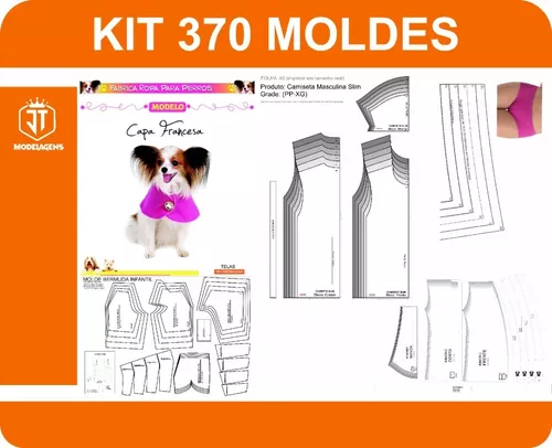 Kit 370 Moldes Modelado Femenino Masculino Infantil Mascota En Pdf