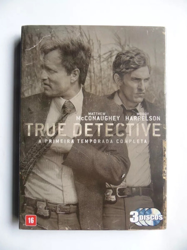True Detective 1ª Temporada - Box Triplo Novo Lacrado Raro!!