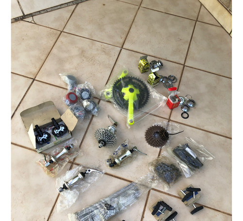 Peças, Catracas, Relação, Raios, Pedivela Para Bikes (Usado)