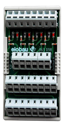 Elobau 363098 Expansión Para Rele Seguridad 4 Entradas Na+nc