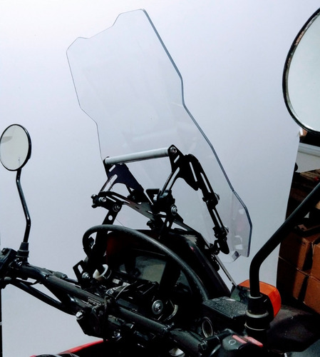 Imagen 4 de 10 de Parabrisa Pferd Kit Savage Honda Tornado 250 Cristal Md