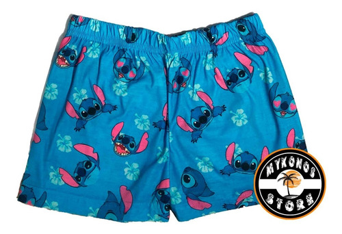 Short De Verano Stitch - Store Mykonos