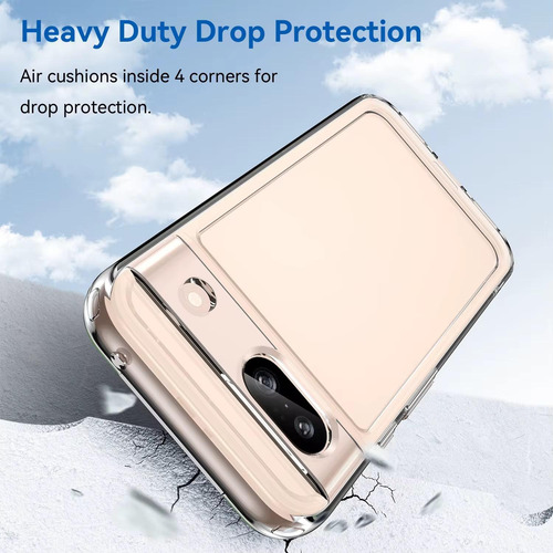 Funda Space Clear Premium Para Google Pixel 8 8 Pro 8a Transparente Pixel 8a