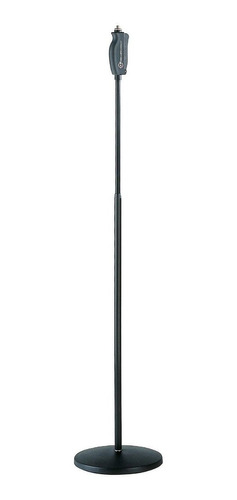 K & M A Una Mano Mic Stand - Base Redonda