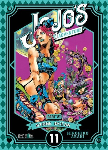 Manga Jojo Bizarre Adventure Stone Ocean Tomo 11 - Ivrea