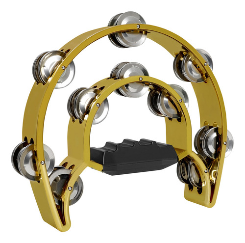 Pandereta Handbell Circle Half-moon Para Adultos