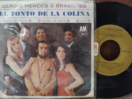 Sergio Mendes & Brasil 66 El Tonto De La Colina Vinilo Ep