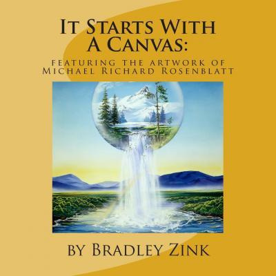 Libro It Starts With A Canvas - Bradley Zink