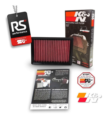Filtro De Ar Esportivo Inbox K&n Bmw Hp4 / Hp4 Competition