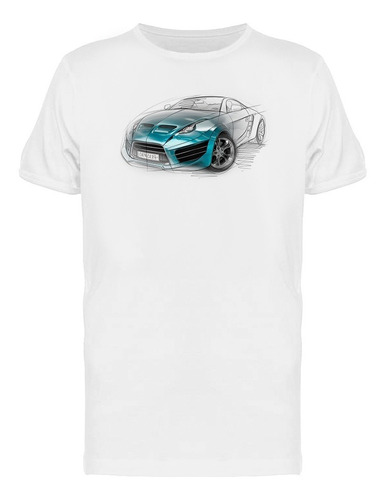 Cool Boceto De Un Auto Moderno Camiseta De Hombre