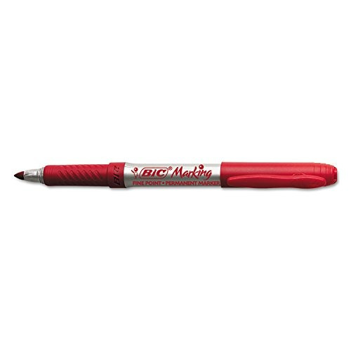 Bicgpm11rd - Bic Mark-que Gripster Marcador Permanente.