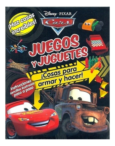 Disney Cars Juegos Y Juguetes Libro Infantil Actividades