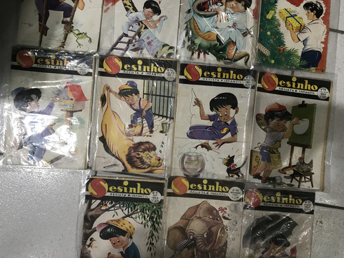 Lote Com 17 Revistas Sesinho Anos 50 (Usado)