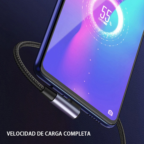 Cable Usb Tipo C De Carga Rápida Datos 2 Metro 100w