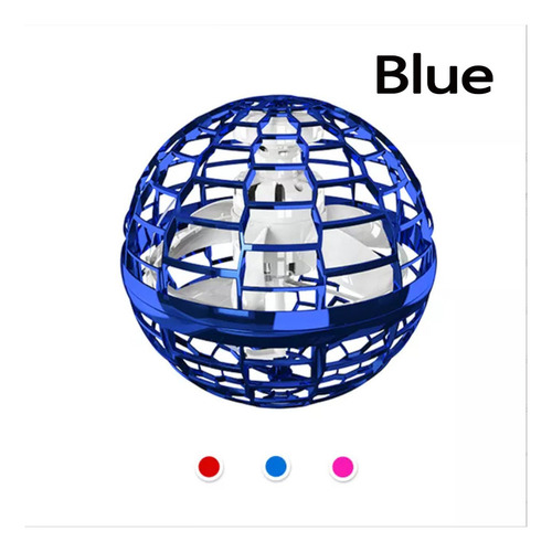 Volador Bola Spinner Con Luz Led Control De Mano De Regalo