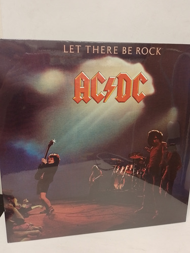 Ac/dc Let There Be Rock Vinilo Lp Nuevo 