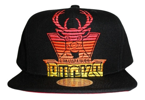 Snapback Milwaukee Fast Track Nuevo Original Mitchell & Ness