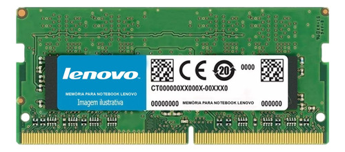 Memória Ram 4gb Ddr4 Notebook Lenovo Thinkpad E14 21e4001cbo