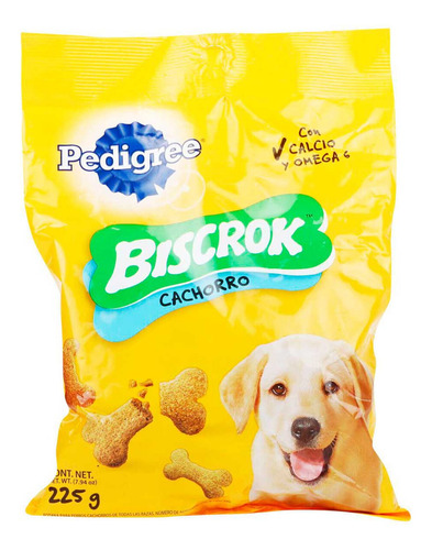 Botana Pedigree Cachorro Biscrok 225 G