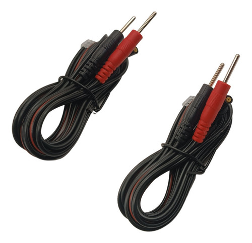 Cables Electroestimulador Repuesto Fisioterapia Tens/ems