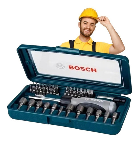 Set Con 46 Unidades Para Atornillar Bosch