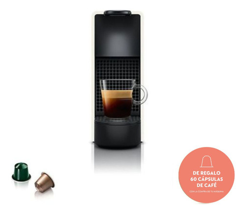 Cafetera Nespresso Essenza Mini C30 Automática Blanca.