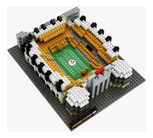 Rompecabezas 3d Bloques Estadio Acrisure Acereros Pittsburgh