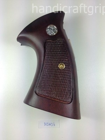 Smith & Wesson N Frame Square Butt Grips Cuadriculado