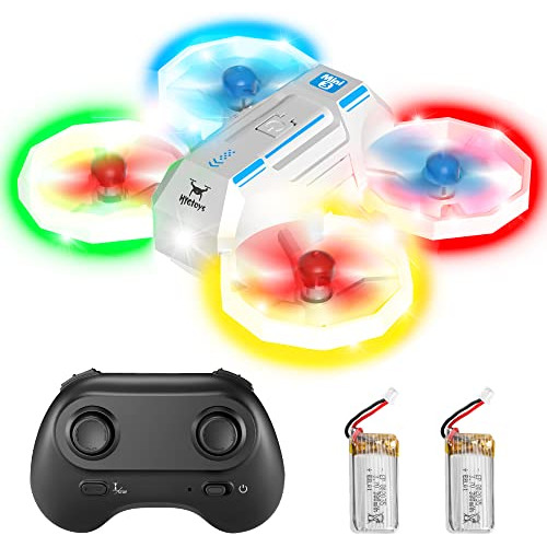 Mini Drones Niños, Drone Rc Luz De Giro, Pequeño Cuad...