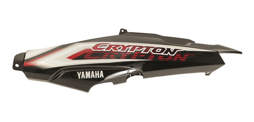 Cacha Lateral Trasera Izquierda Roja Yamaha Crypton 110 Pr