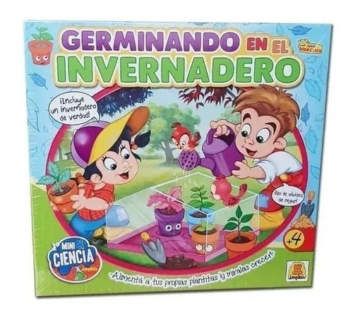 Juego Germinando En El Invernadero Jugueteria Bloque